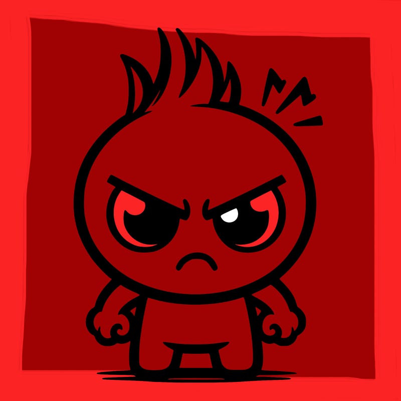 angry