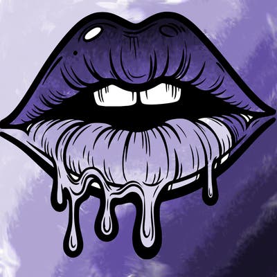 lips that look realistic and drip