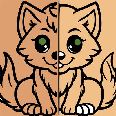 split wolf