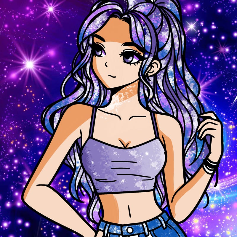 girl in crop top
