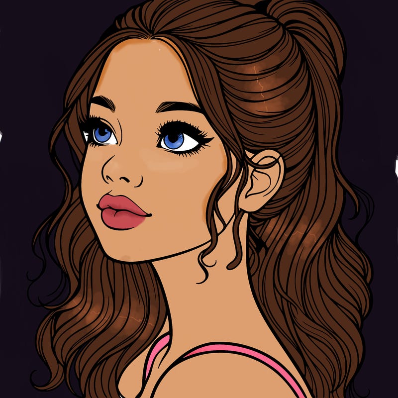 beautiful realistic girl