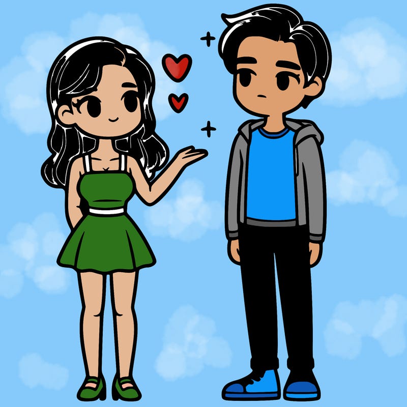 short boyfriend and taller girlfriend