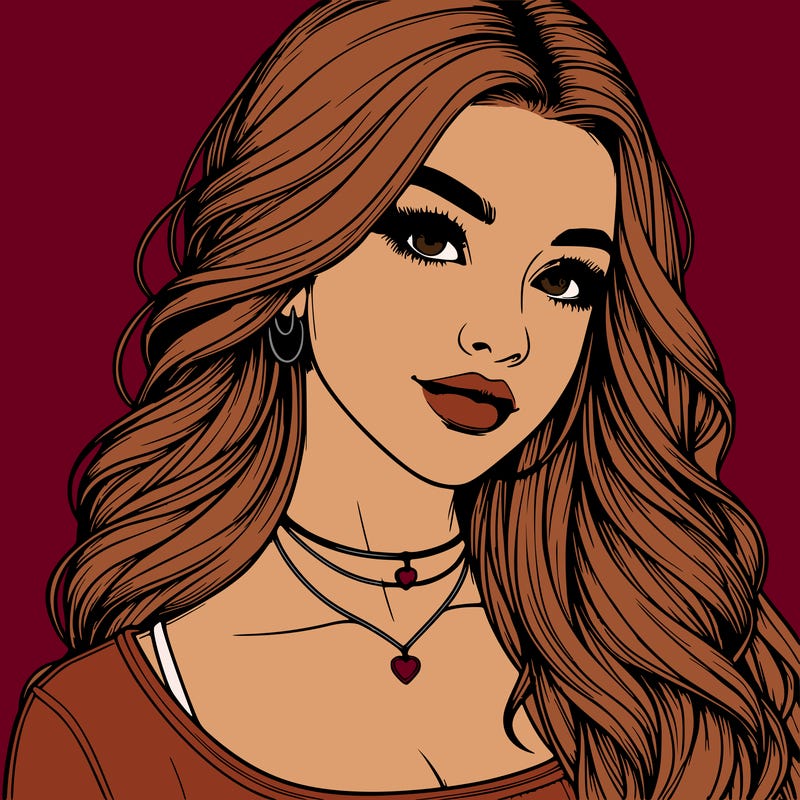 detailed realistic girl