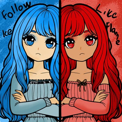 realistic girls split