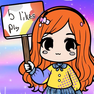 a girl holding a sign