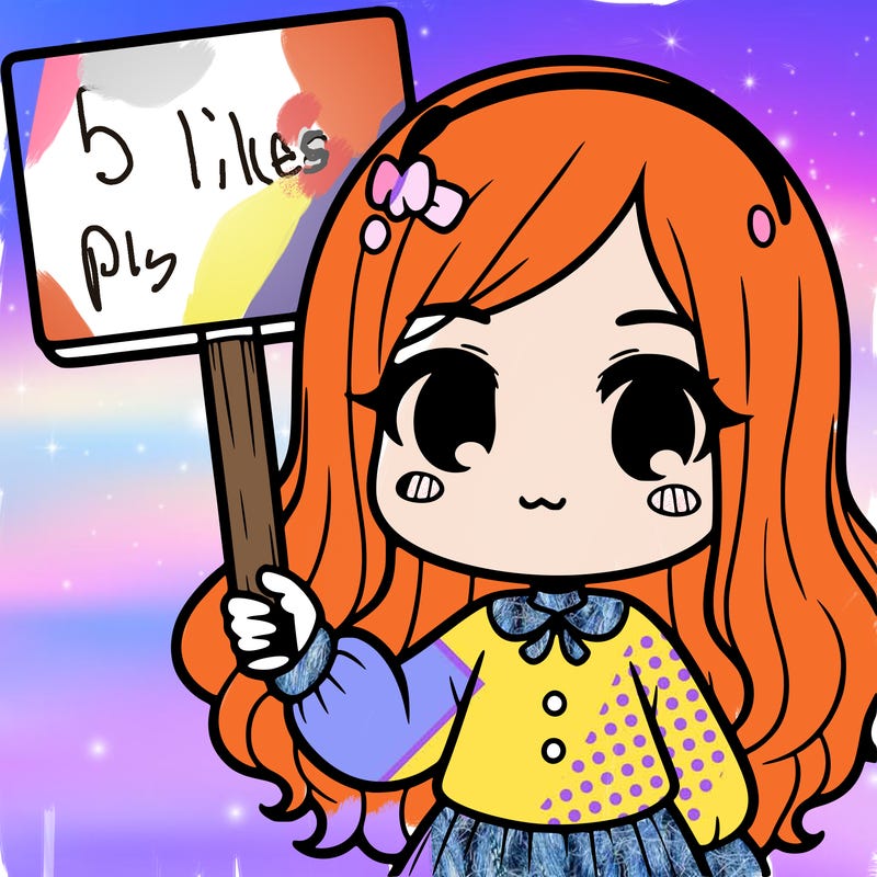 a girl holding a sign