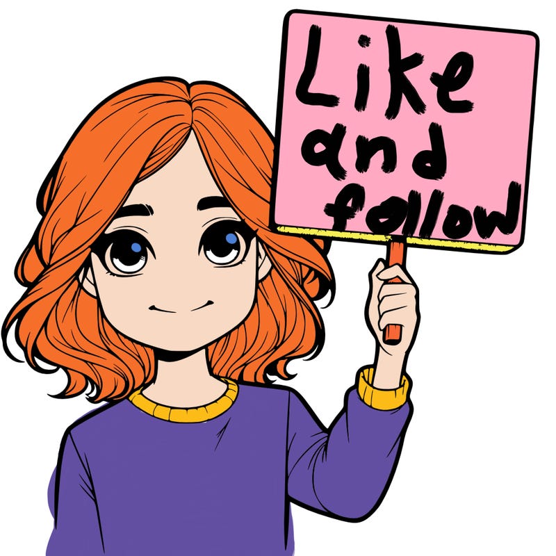 realistic girl holding up a sign