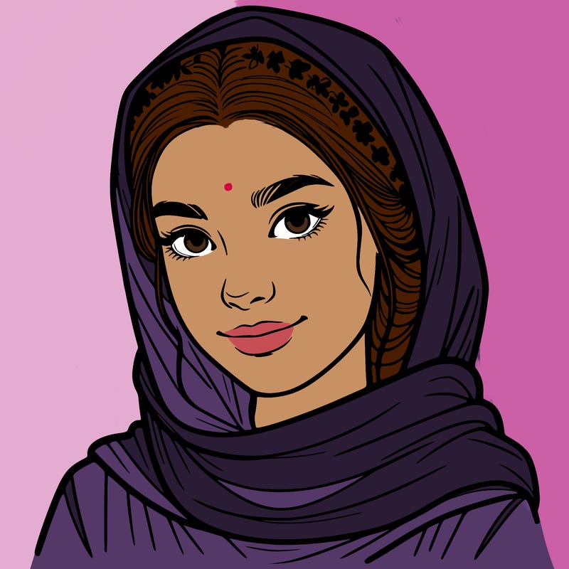 realistic adult girl