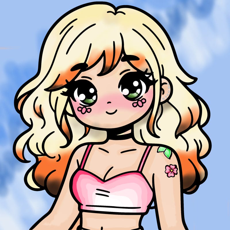 girl in a cute crop top