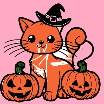 halloween cat