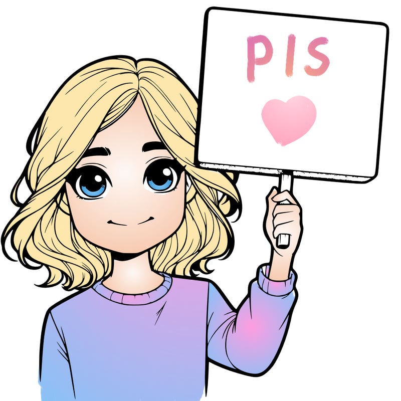 realistic girl holding up a sign