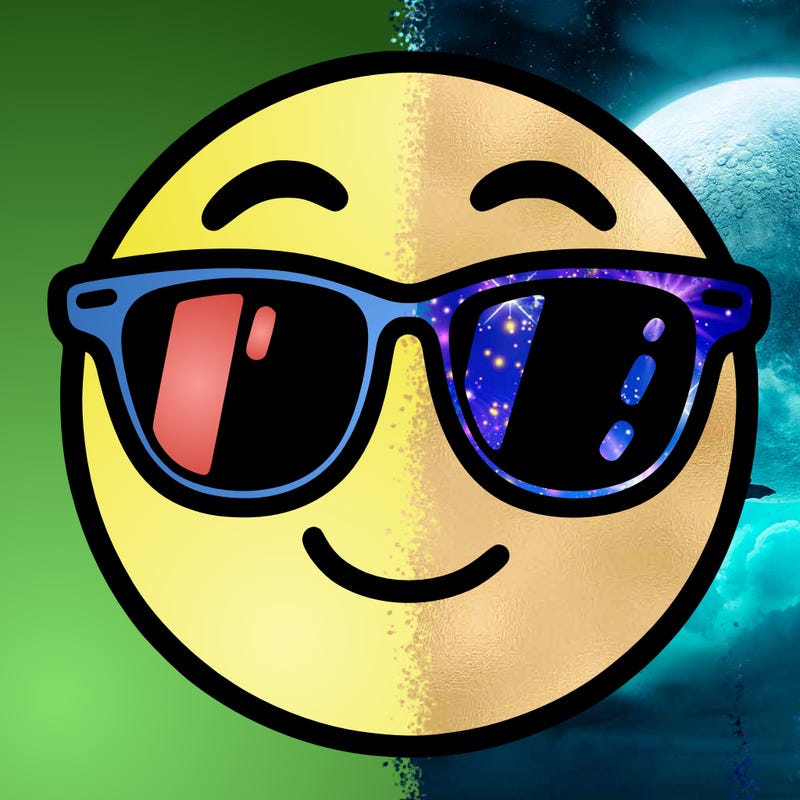 emoji with sunglasses