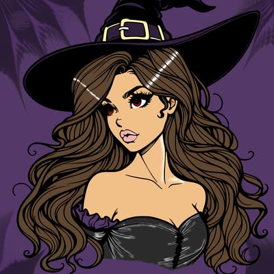 realistic witch