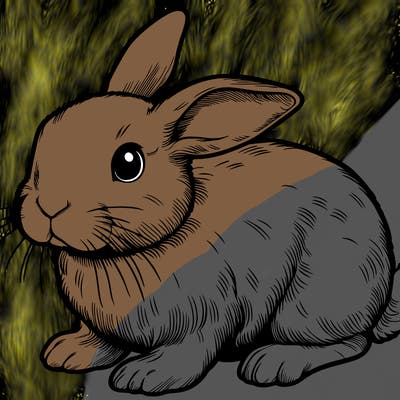 realistic bunny