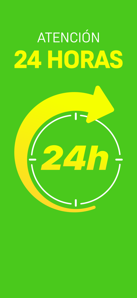 Platanitos - Platanitos app 24-hour customer service support graphic