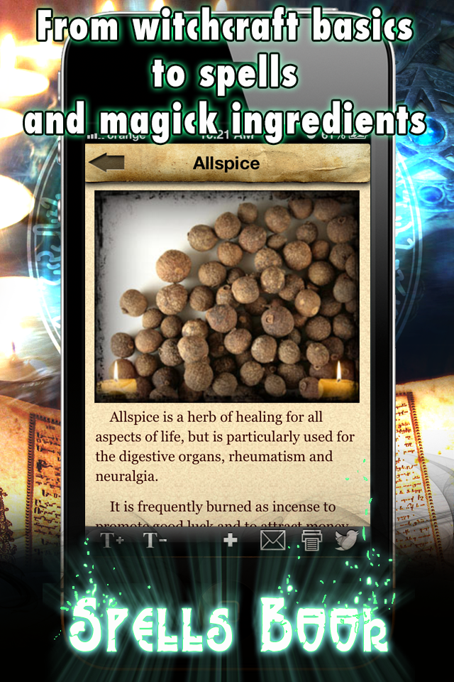 Spells and Witchcraft Handbook - Books App | MWM