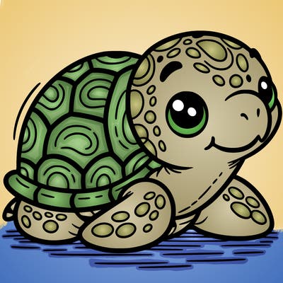 a turtle