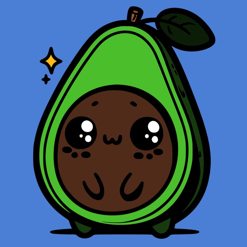 cute avocado