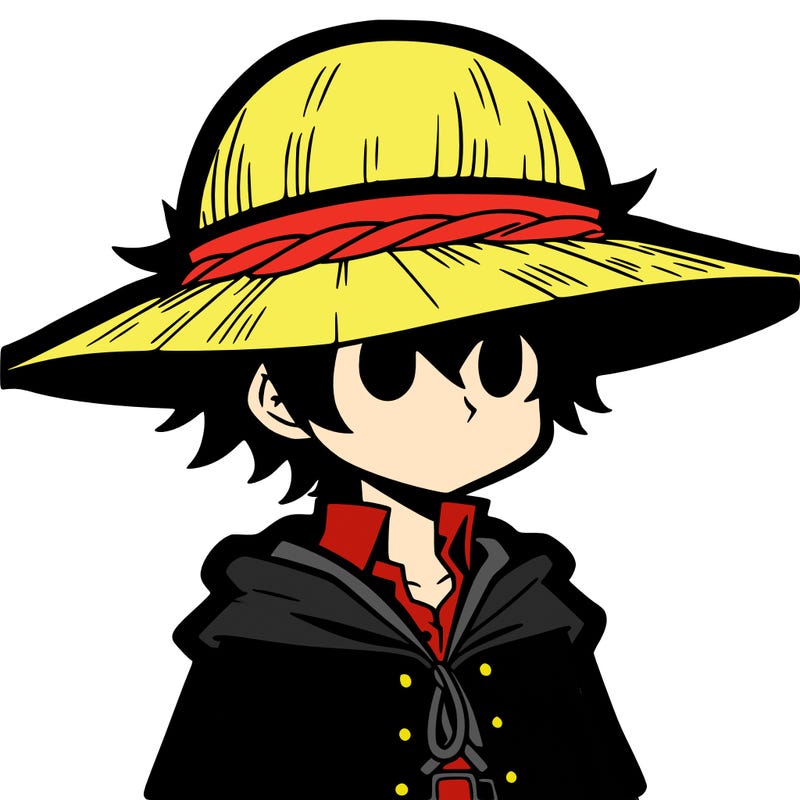 luffy de one piece en manga