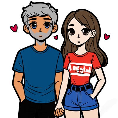 boyfriend and girlfriend