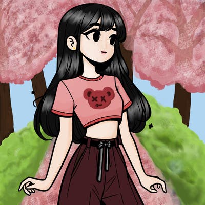 girl in a cute crop top