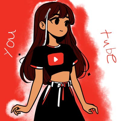 girl in a cute crop top