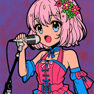 a anime singer