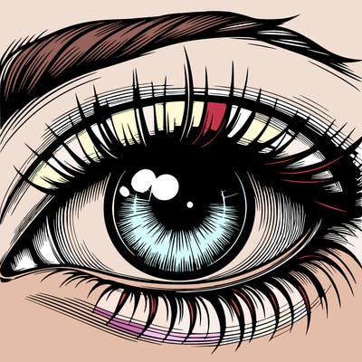 realistic eye