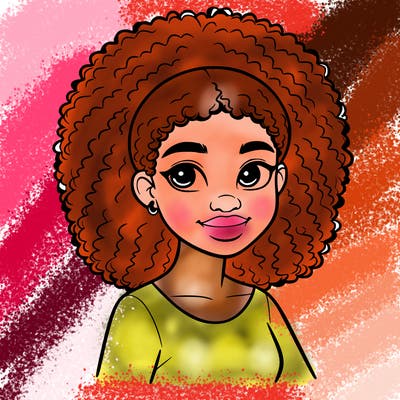 realistic black girl