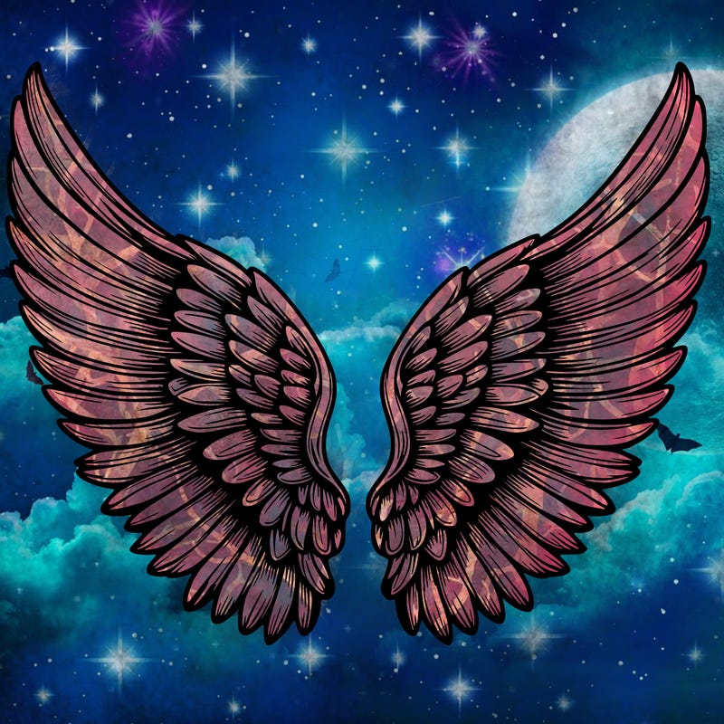 realistic angel wings 4 wings