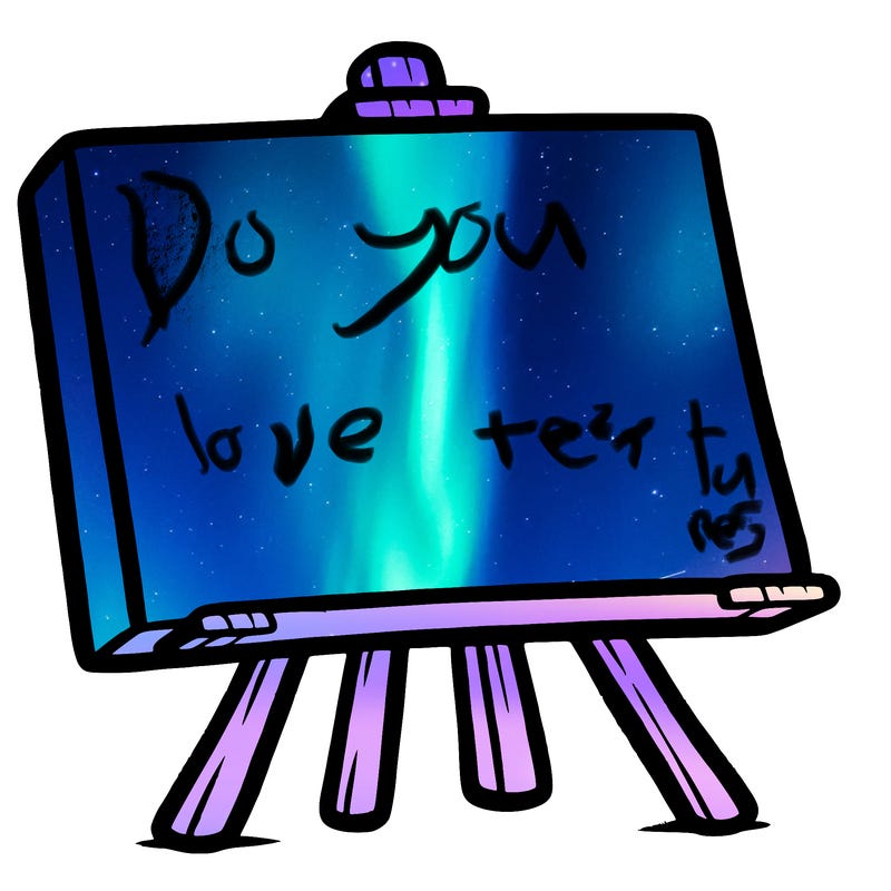 blank canvas