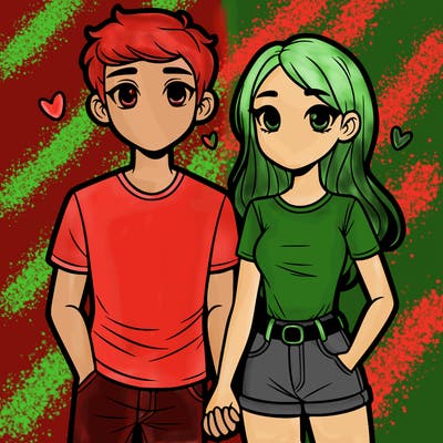 boyfriend and girlfriend