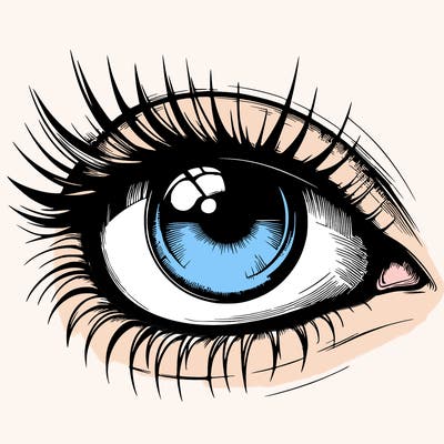 realistic eye
