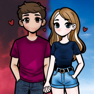 boyfriend and girlfriend