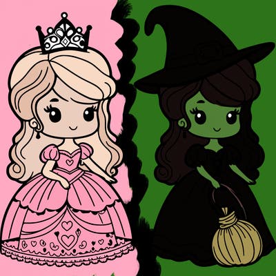 princess as a witch