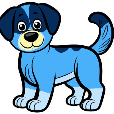 bluey the dog