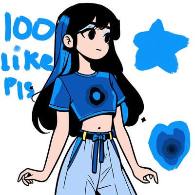 girl in a cute crop top