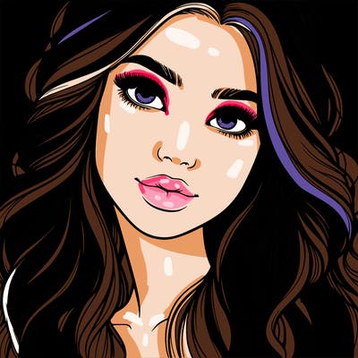 beautiful realistic girl