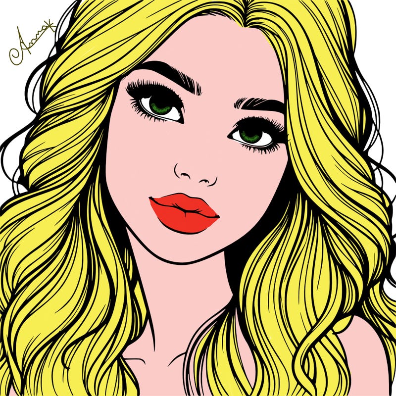 beautiful realistic girl