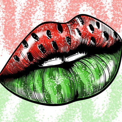 realistic lips