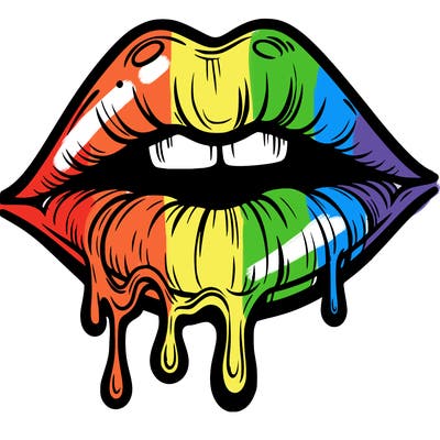 lips that look realistic and drip