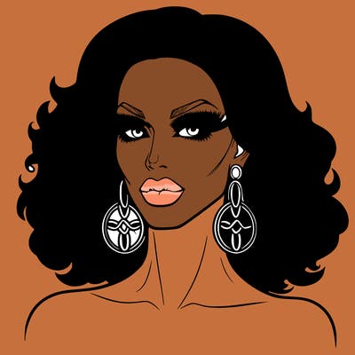 realistic drag queen