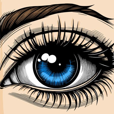 realistic eye