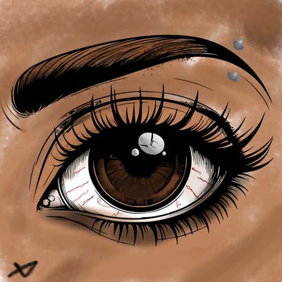 realistic eye