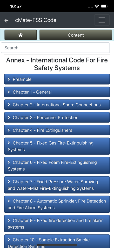 cMate-FSS Fire Safety Systems - Books App | MWM