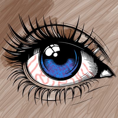 realistic eye