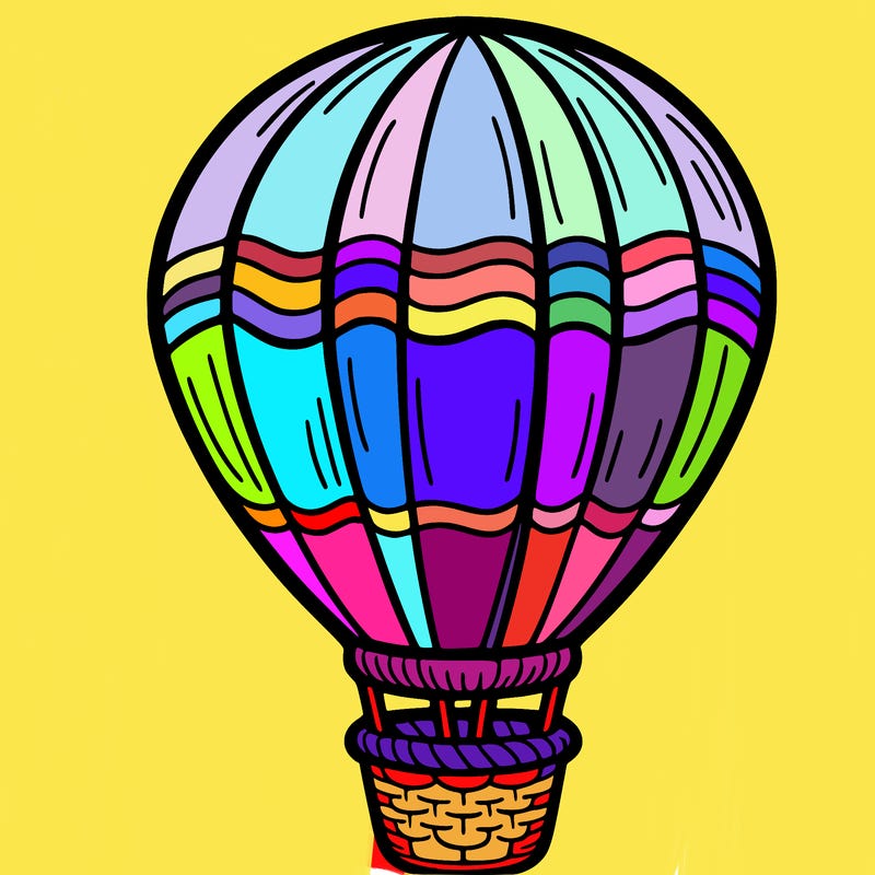 hot air balloon