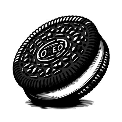 realistic oreo