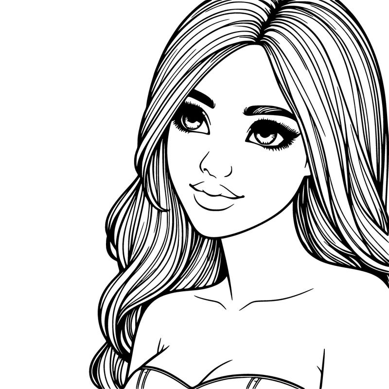 beautiful realistic detailed girl