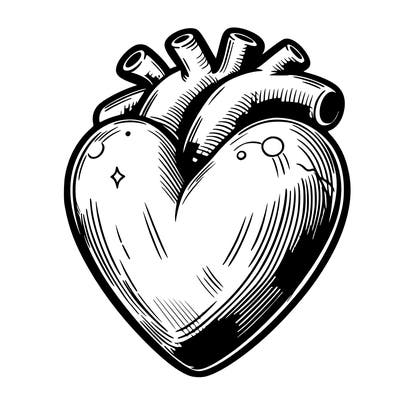 realistic heart